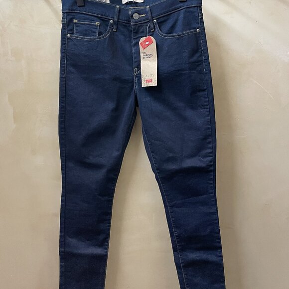 Levi’s 311 Shaping Skinny Jeans – Women’s Size 10 Medium (W30 L30) Darkest Sky - Picture 4 of 7